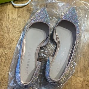 EUC Gianni Bini Bling Slip Ons